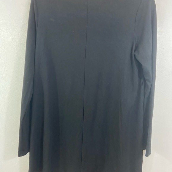 Bryn Walker Tunic Top Black L Modal Blend Lagenlook Boho Minimalist Layering - Picture 2 of 8